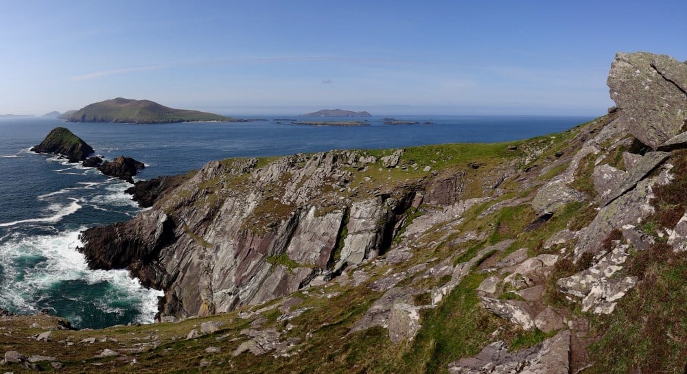 L'archipel des Blasket vu de Dunmore Head