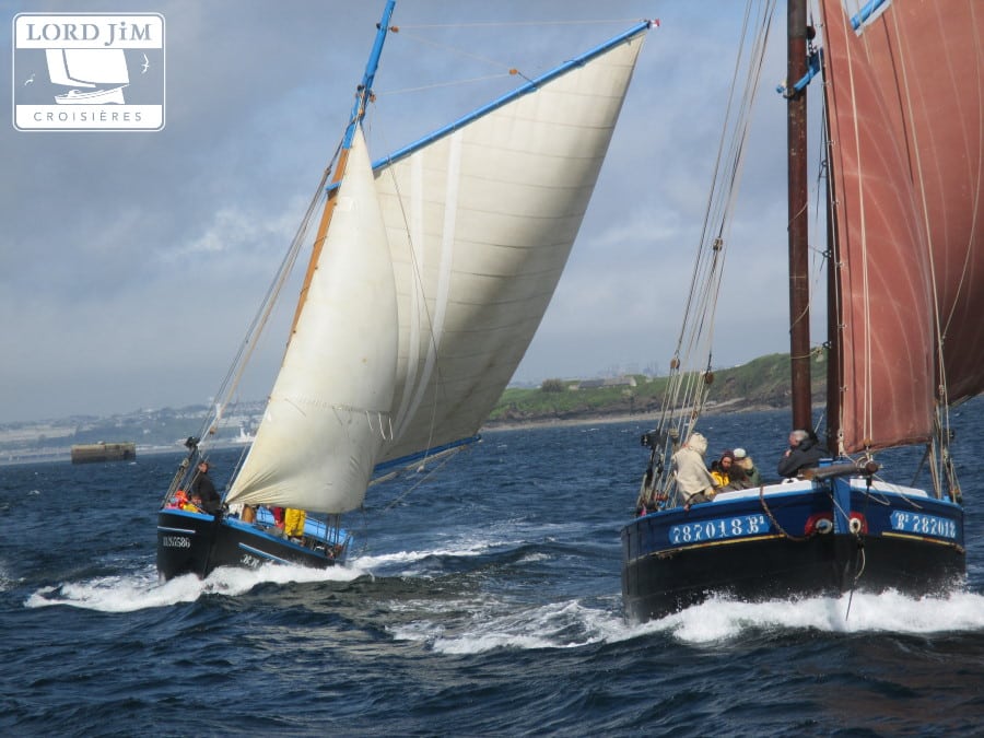Croisiere rade de Brest en voilier Lord Jim Croisiere Brest